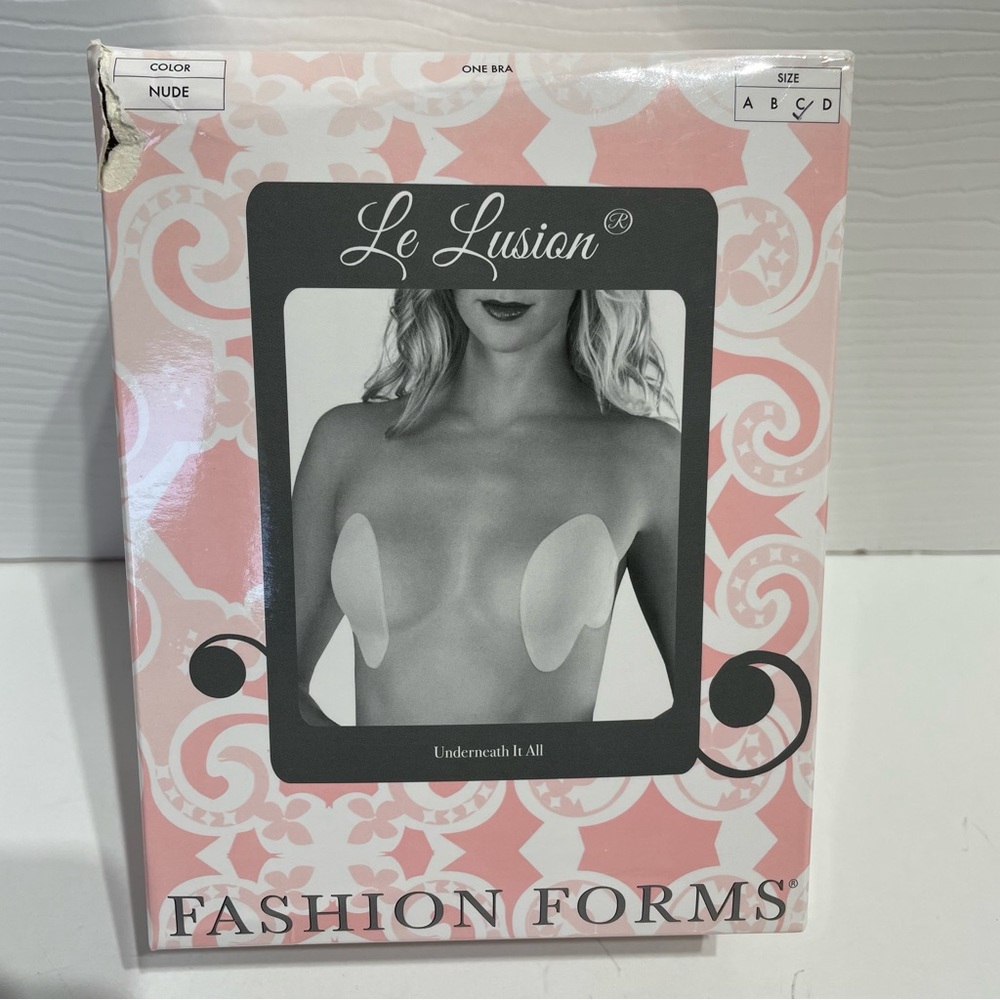 Le Lusion Adhesive Sticky Bra Strapless plunging